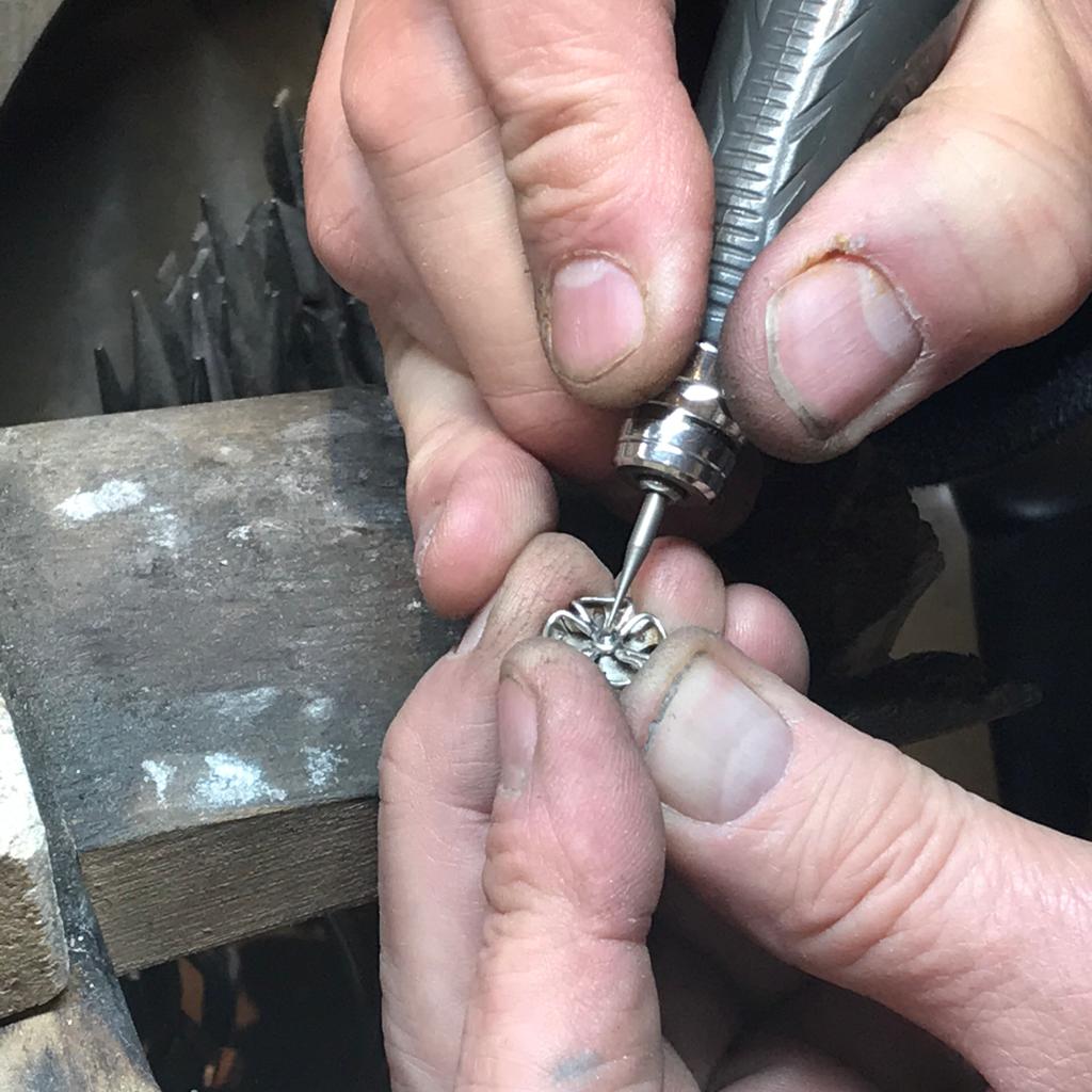Vintage Diamond Earring Restoration	
