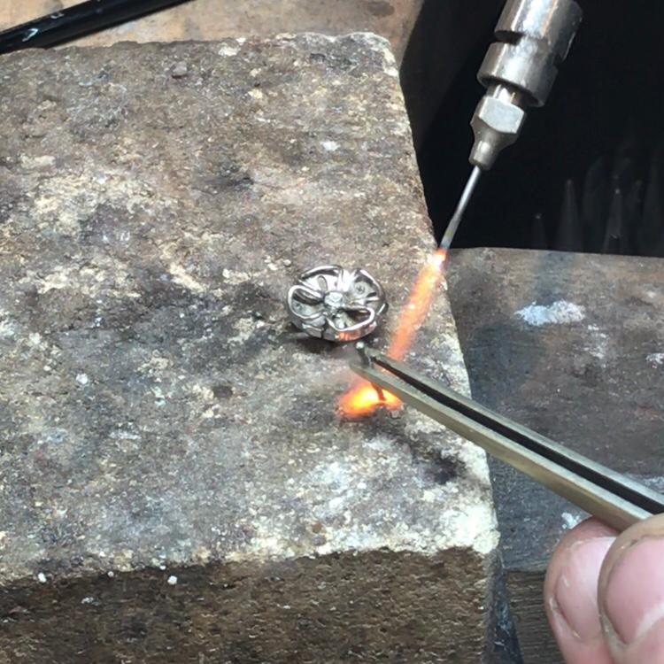 Vintage Diamond Earring Restoration	